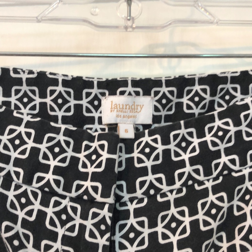 Patterned Cropped Pants - image 3